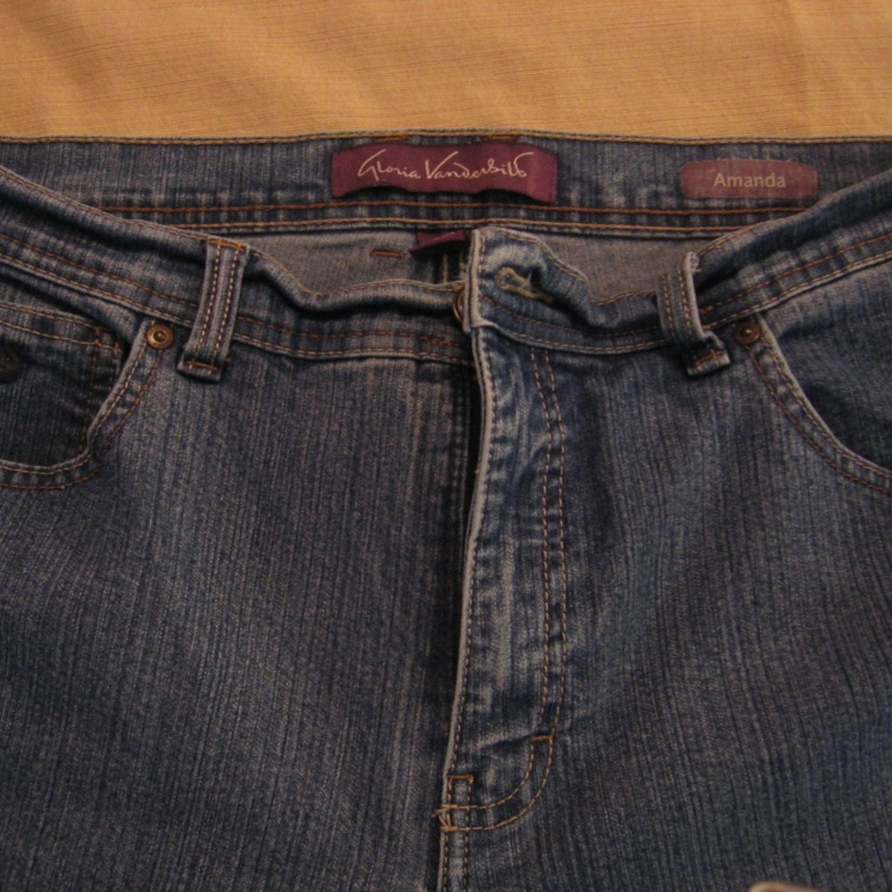 Gloria Vanderbilt Jeans Amanda Size 14 Short
